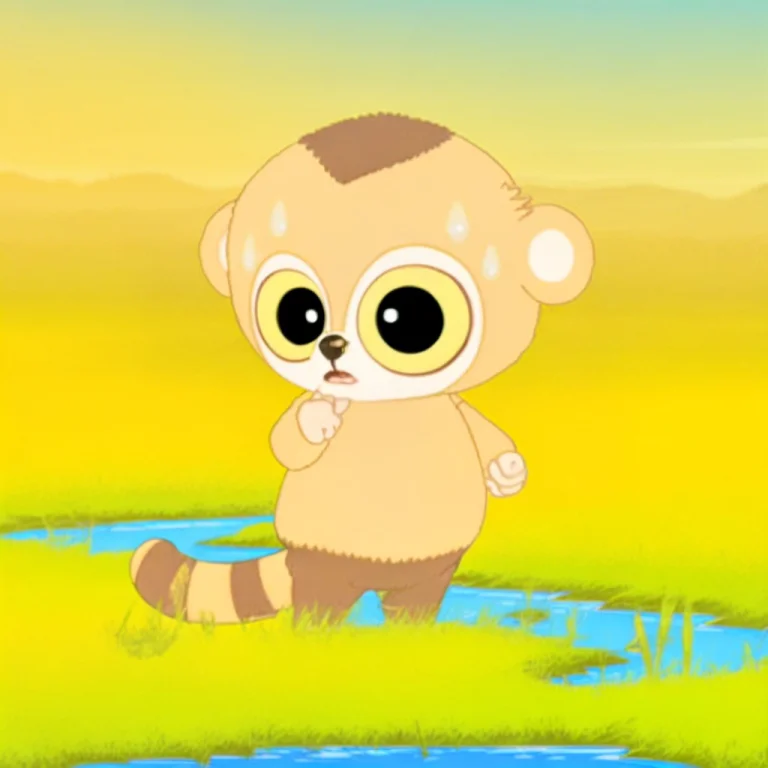 Capuchin Monkey, Sourcefurry, Solo, Outdoors, Day, Grass, Bl...