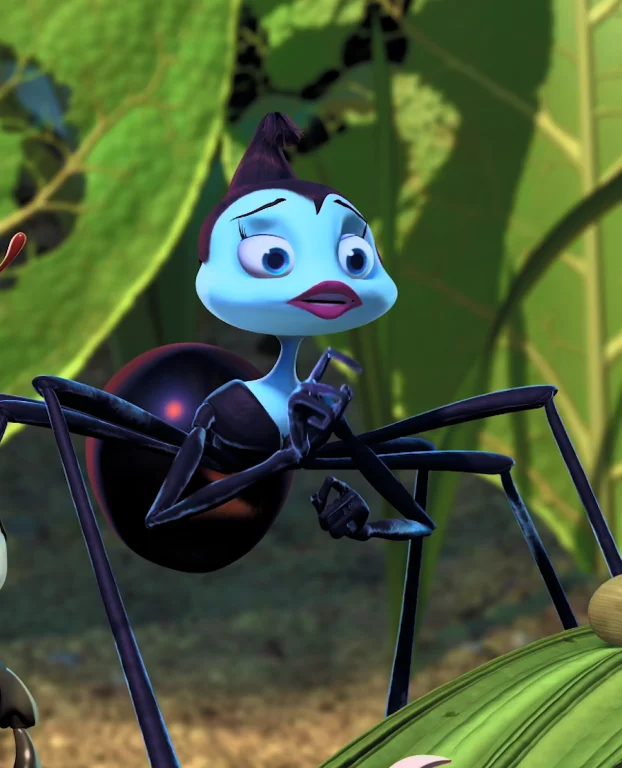 Rosie, Rosie From A Bugs Life, Spider, Black Hair, Blue Eyes...