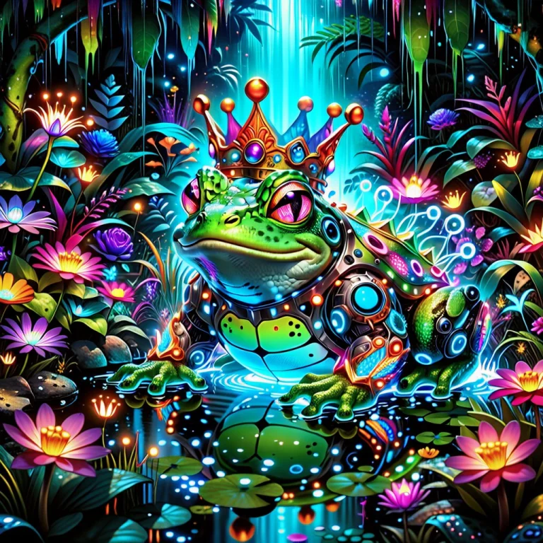 Strange Composition, Painterly Textures, Dynamic Led Lightin...
