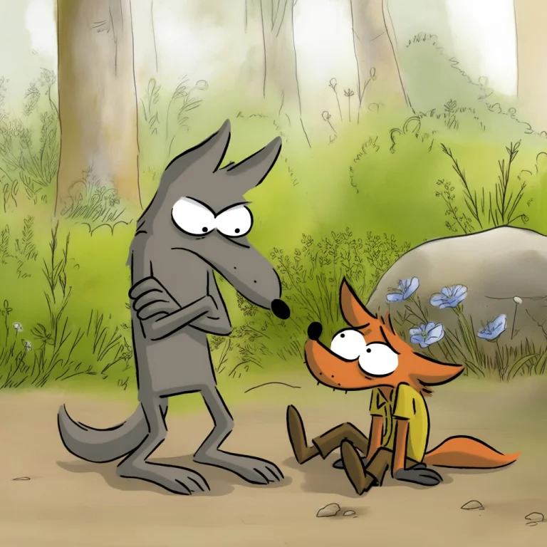 This Is A Digital Illustration In A Cartoon Style Depicting...