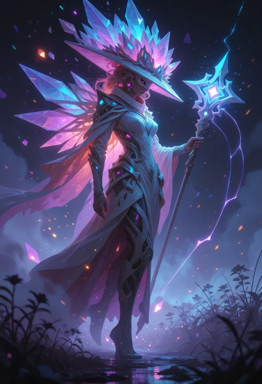 A Blend Of Smooth, Airbrushed Concept Art Textures With Shar...