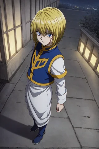 Masterpiece, Best Quality, Kurapika, 1boy, Blondehair, Bluee... — Stable Diffusion AI Prompt: ((masterpiece, best quality)), (kurapika), 1boy, blonde_hair, blue_eyes, solo, a...