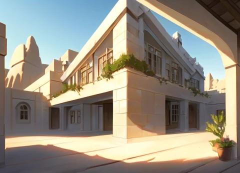 Nilsunna, Desertpunk Style Architecture1.3, Incredibly Absur... — Stable Diffusion AI Prompt: nilsunna, (desertpunk style architecture:1.3), incredibly absurdres, concept art...