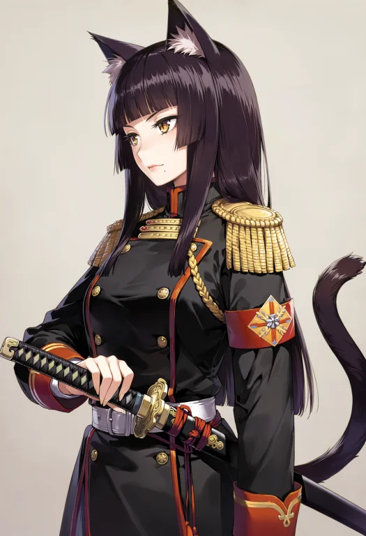 Score7, Score8, Score9, Sword, Weapon, Animal Ears, 1girl, E...