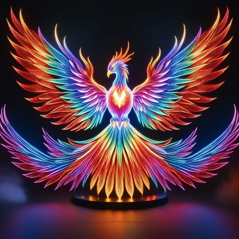 Masterpiece, Best Quality, Highres, Absurdres, Phoenix, Made...