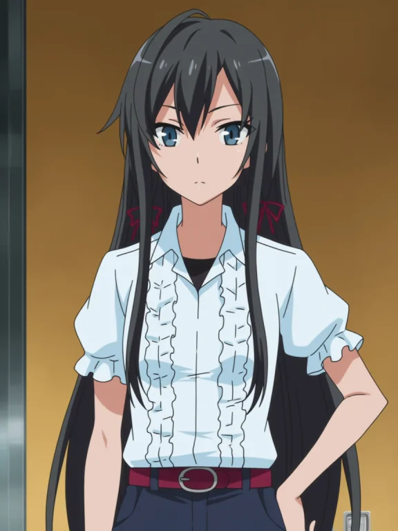 Anime Coloring,anime Screencap, 1girl, Yukinoshita Yukino, S...