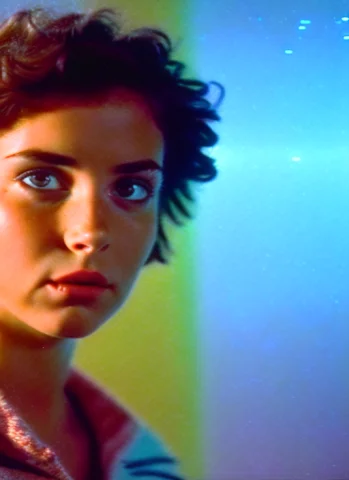 Vhs Footage Analog Style Cyberpunk Portrait Of A Cute Girl,... — Stable Diffusion AI Prompt: VHS footage analog style cyberpunk portrait of a cute girl, beautiful