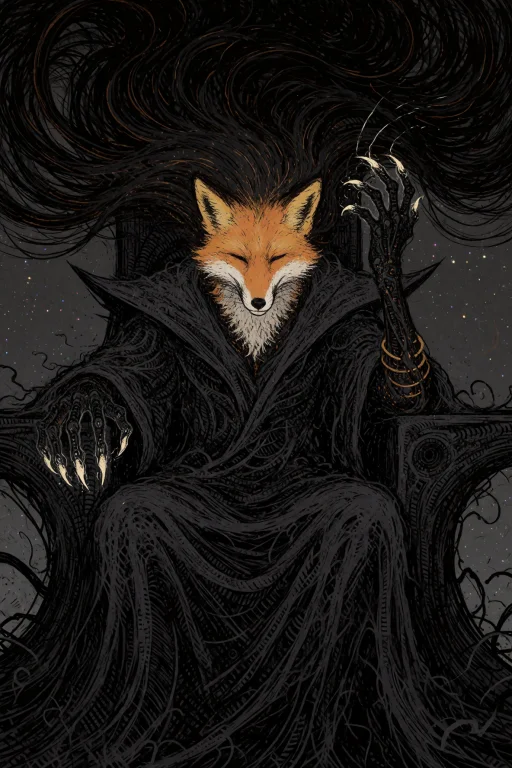 An Anthropomorphic Fox Sorcerer, Sovereign Of A Dying Galaxy...