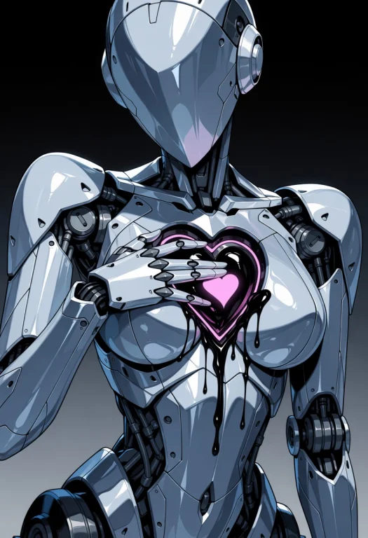 Mechanical Woman, Open Chest, Mechanical Woman, Mechanical H...