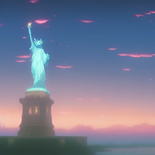 The Statue Of Liberty By Wakasakakiage21