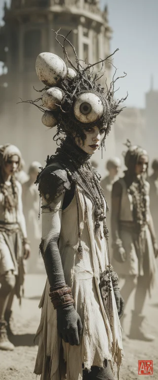 A Hyper-realistic, Cinematic Vertical Portrait Of A Female F...