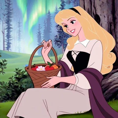 Masterpiece, Best Quality, Anime Style, Auroradisney, Prince... — Stable Diffusion AI Prompt: masterpiece, best quality, anime style, aurora_disney, princess aurora, sleeping...