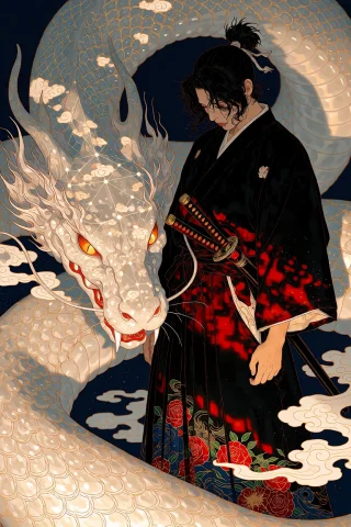 Greatest Anime Shot Ever Adult Wuxia Heroine In A Simple Bla... — Stable Diffusion AI Prompt: Greatest anime shot ever Adult wuxia heroine in a simple black robe with a vermi...