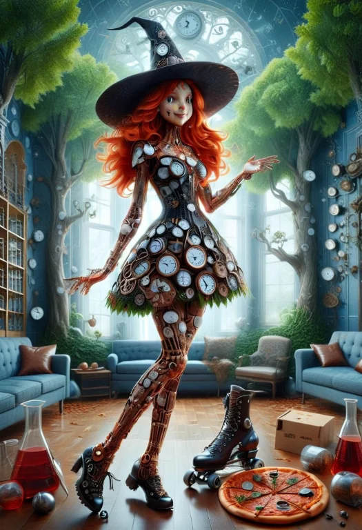 Clockstyle, Witch2, Anatomically Correct3, Indoors2, Backgro...
