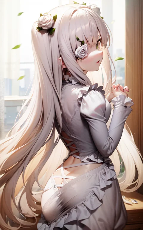 Whiterose,dolldress,in The Back,look Back