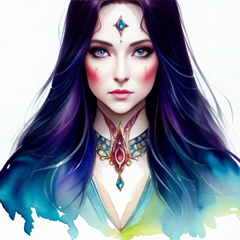 Water Colour Painting Style, Melina From Elden Ring, Melina,...