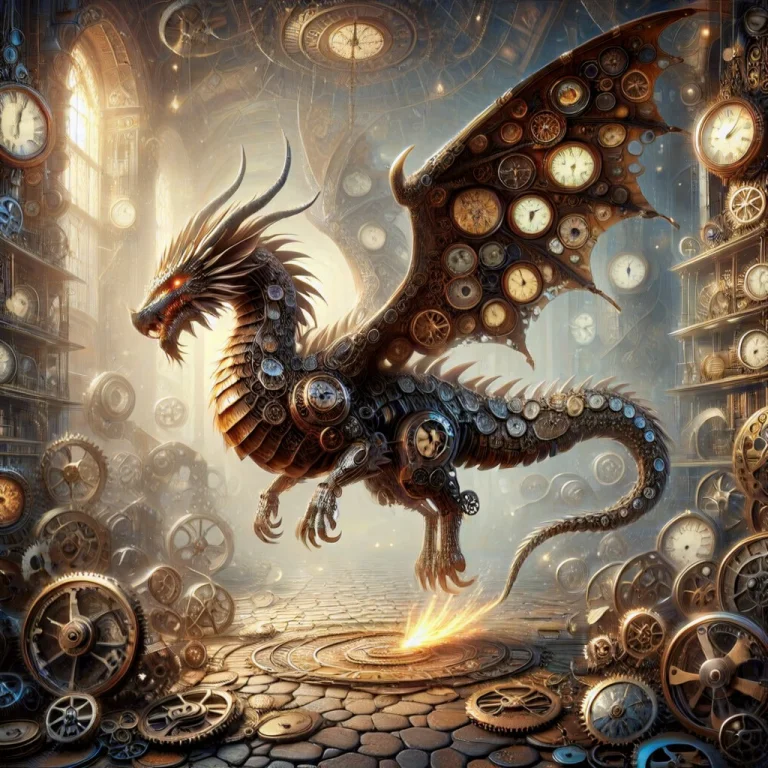 Lazypos, Clockstyle, A Colossal Mechanical Clockwork Dragon,...