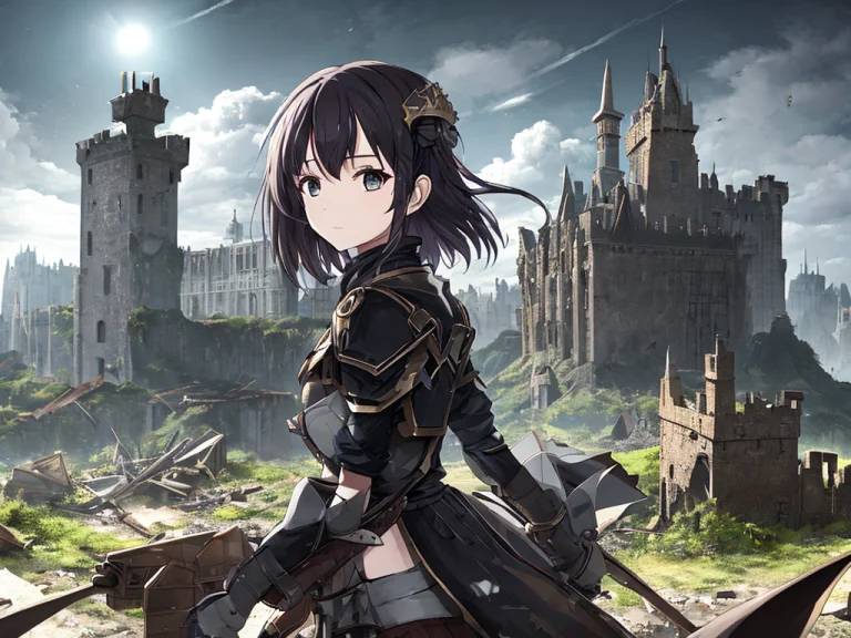 Masterpiece,newest,exceptional1.2, Anime,1girl, Looking At V...