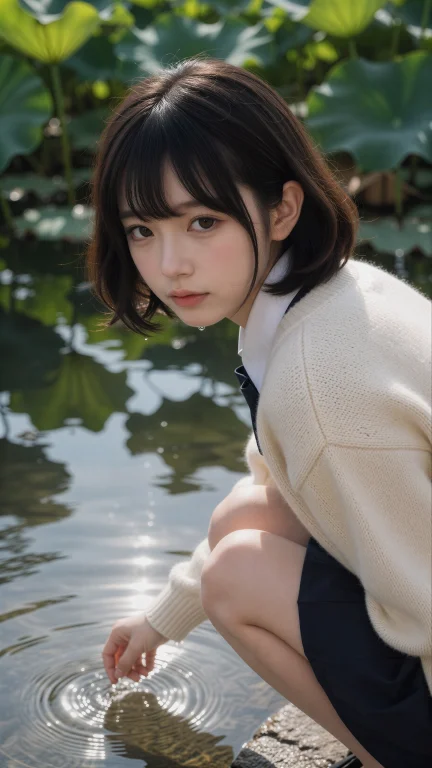 Keiko Yukimura, 23  156cm Cobalt Blue  Chartreuse  Volumetri...
