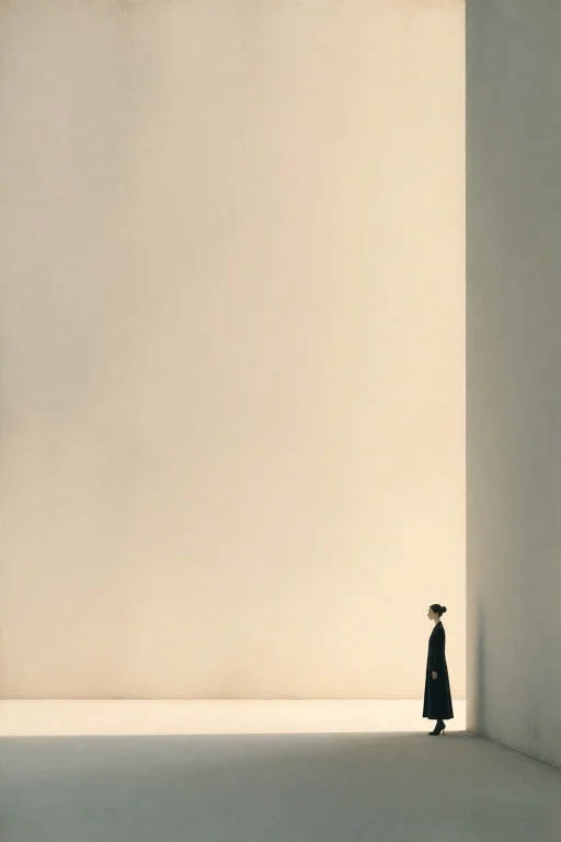 Strangedaal. An Editorial Fashion Photograph Of A Lone Woman...