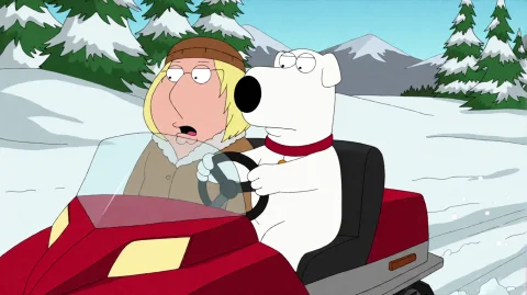Fmlygyssn09, A White Dog With A Red Collar Is Driving A Red... — Stable Diffusion AI Prompt: fmlygyssn09, A white dog with a red collar is driving a red snowmobile.