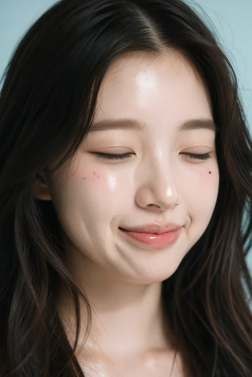 Oiled, Oily Skin, Moodyoilskin, This Is A Close-up Photograp...