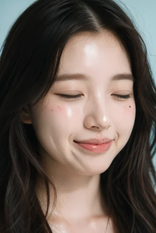 Oiled, Oily Skin, Moodyoilskin, This Is A Close-up Photograp... — Stable Diffusion AI Prompt: oiled, oily skin, moodyoilskin, This is a close-up photograph of an Asian woman...