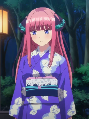 Anime Coloring,anime Screencap, 1girl, Nakano Nino, Long Hai... — Stable Diffusion AI Prompt: anime coloring,anime screencap, 1girl, nakano nino, long hair, butterfly hair or...