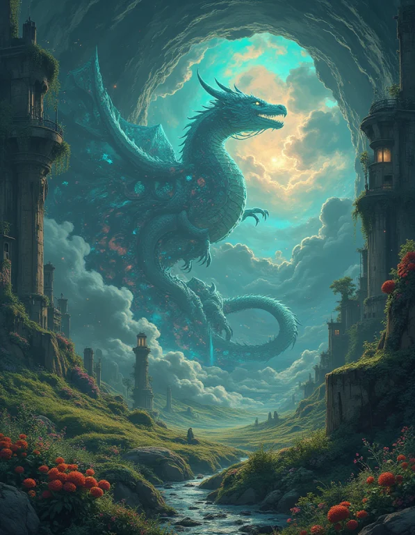 Cybernetic Style, ,,,,fireflies,dragons,,,,exhale,filters,,,...