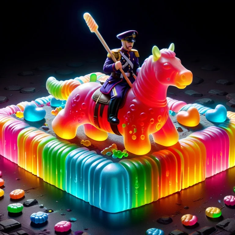 Gummymorph, Pys-xl, Mad-mtrx, Glowing, Highly Detailed Minia...