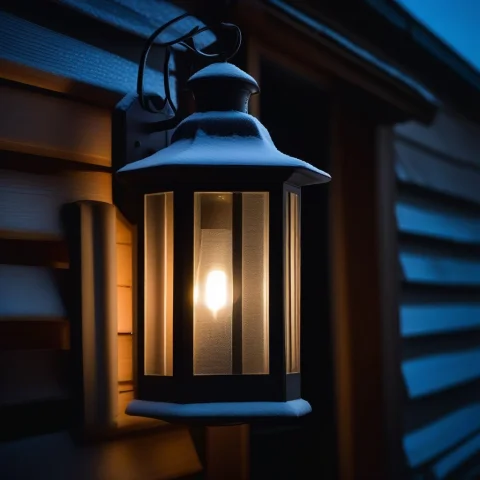 A Farmhouse Porch Light Burning At 3 A.m., Raw Photo, Cold M... — SDXL AI Prompt: a farmhouse porch light burning at 3 a.m., raw photo, cold moonlit tones, 85mm p...