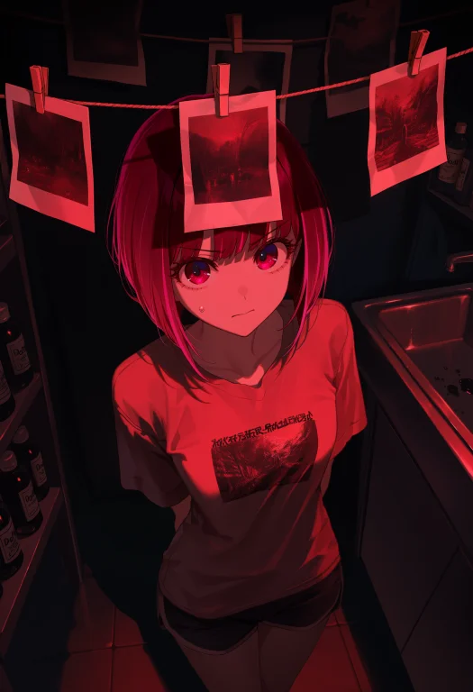 Masterpiece, Best Quality, 1girl, Solo, Arima Kana, Short Ha...
