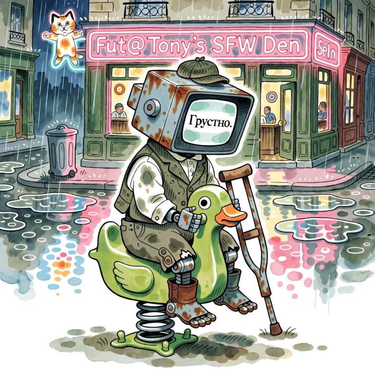 Style Emphasis A Cartoon Childrens Book Illustration By Rich...