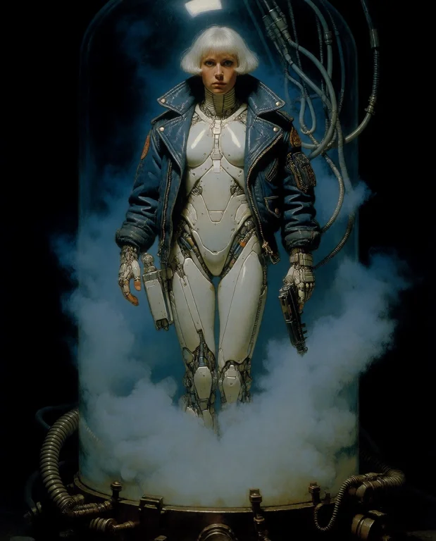 Cinematic Composition, Photorealistic. Spittingimage. A Beau...