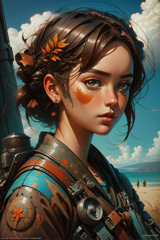 1girl, Lorarandom00dv20.6 Random00d, Stylized By Andrea Kowc...