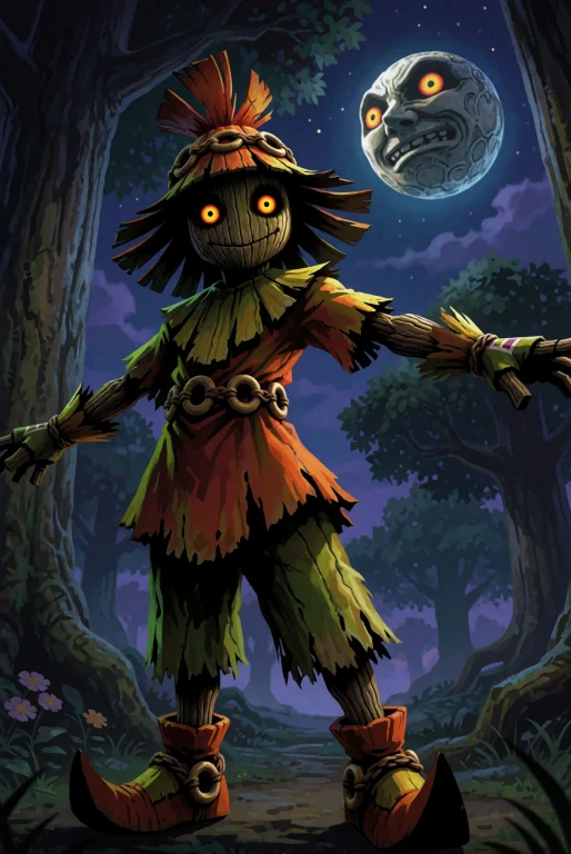 This Is A Digital Illustration Of Horrorkid. The Character H...