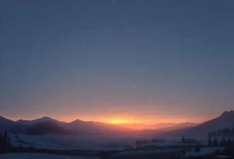 Masterpiece, Best Quality, A Mountaineer Silhouetted On A Sn... — Stable Diffusion AI Prompt: masterpiece, best quality, a mountaineer silhouetted on a snowy ridge, photograp...