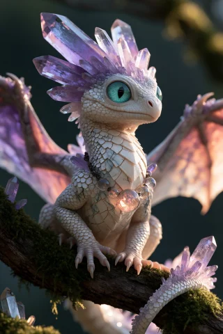 Midjourney A High Detail Digital Painting Of A Small Fantasy... — Stable Diffusion AI Prompt: midjourney a high detail digital painting of a small fantasy dragon sitting on a...