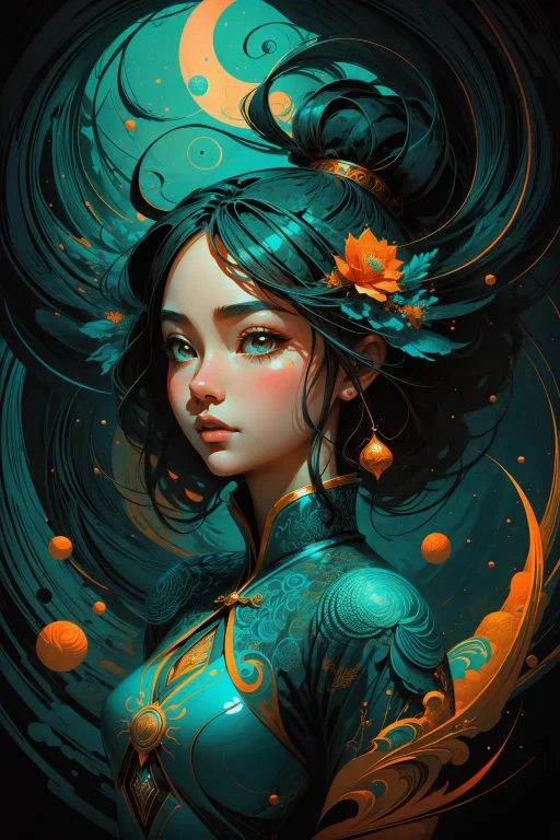 1girl, Lorarandom00dv20.6 Random00d, Stylized By Tang Yau Ho...