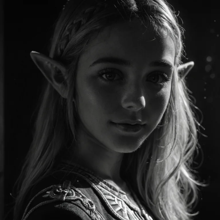 Hd, Best Quality, High Res, Portrait, Detailed, Zelda, Detai...