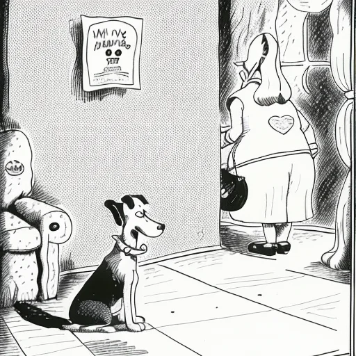 A Cartoon About A Dog Lorathefarside1, By Gary Larson, Monoc...