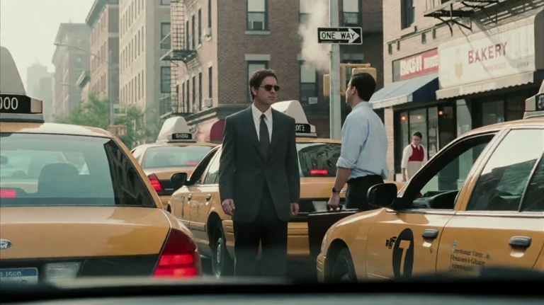Drdvl2003, A Man In A Dark Suit And Sunglasses Stands Calmly...