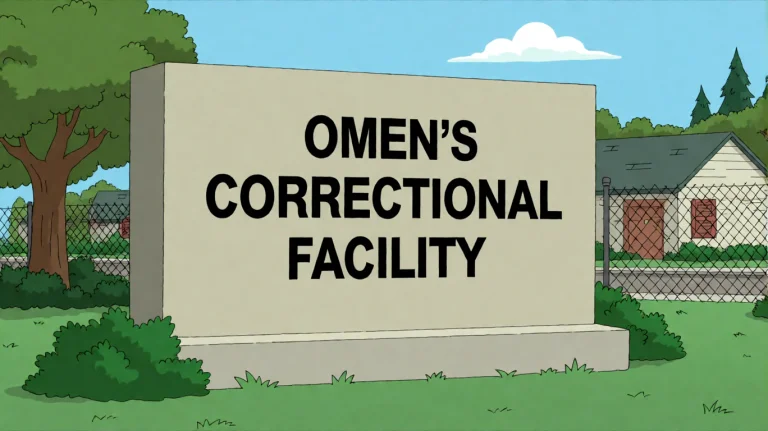 Fmlygyssn08, A Large, Beige Sign Reading Womens Correctional...