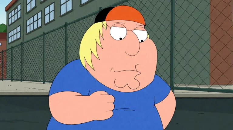 Fmlygyssn15, A Stout Man In A Blue Shirt And Orange Cap Stan...