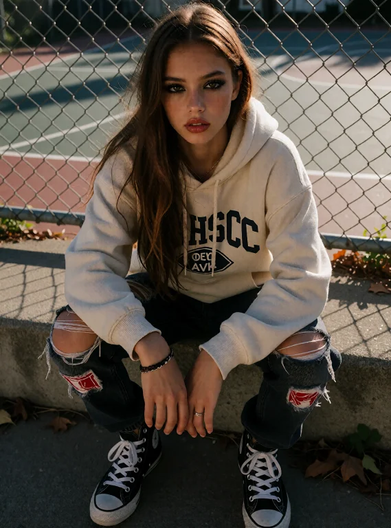 Kscs13nn4ksc, Editorial Streetwear Portrait Of A 22 Year Old...
