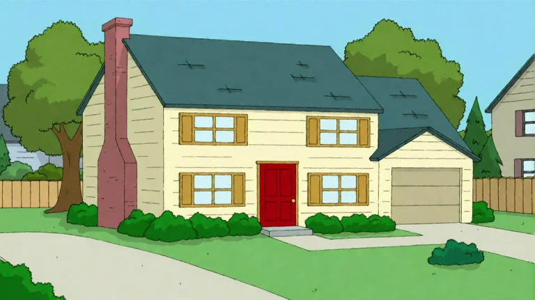 Fmlygyssn05, A Suburban House With Light Yellow Siding, A Re...