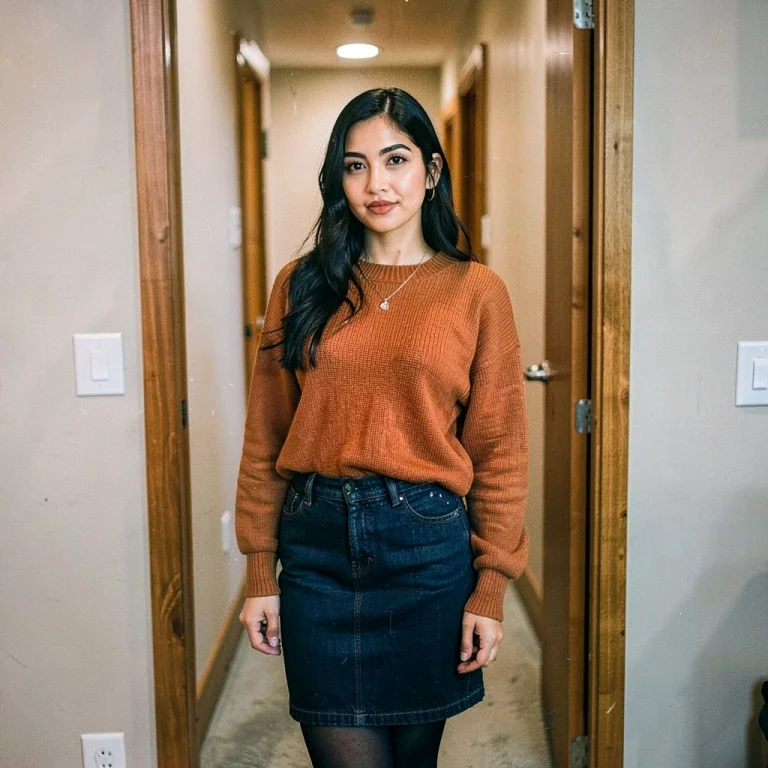 Candidsnapshot, Portrait Of A Beautiful Latina Woman, 18 Yea...