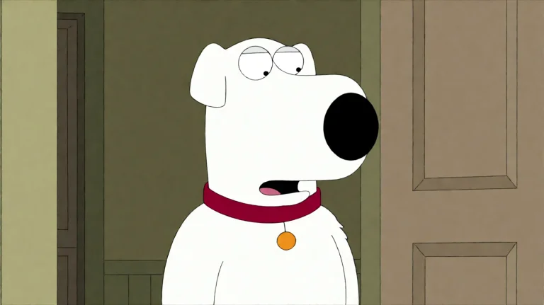 Fmlygyssn17, A White Dog With A Red Collar And A Yellow Tag...