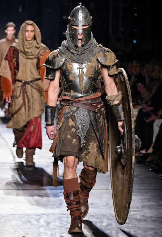 This Image Is From A Fashion Show With Dark Fantasy Oriental...