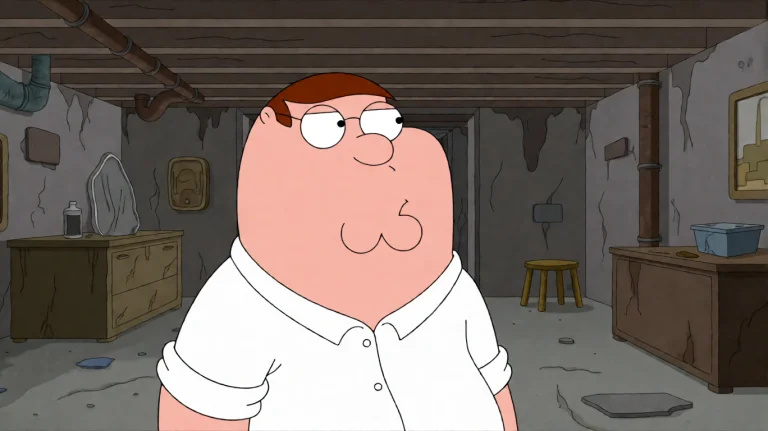 Fmlygyssn21, In A Cluttered, Dimly Lit Basement, A Man In A...